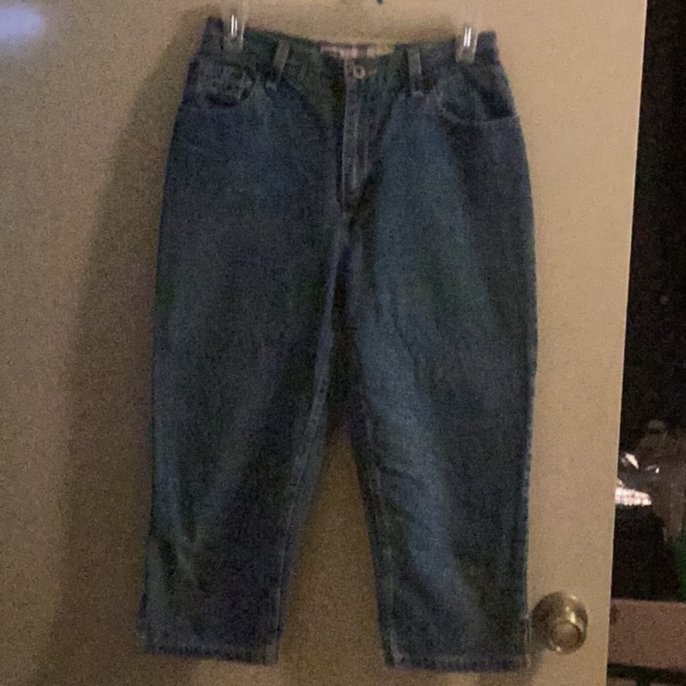 Denim capris